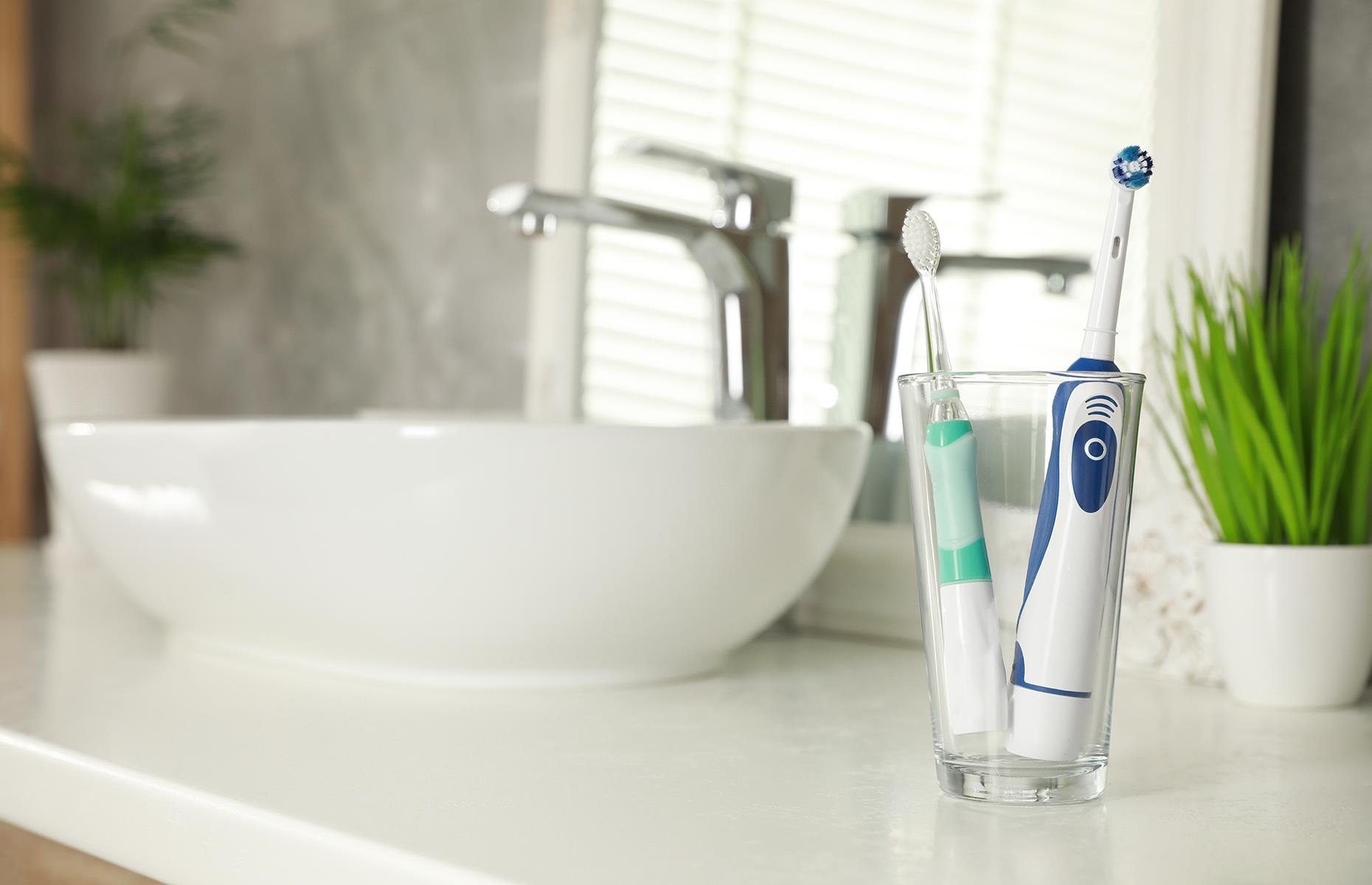 Turn the tap off while brushing your teeth