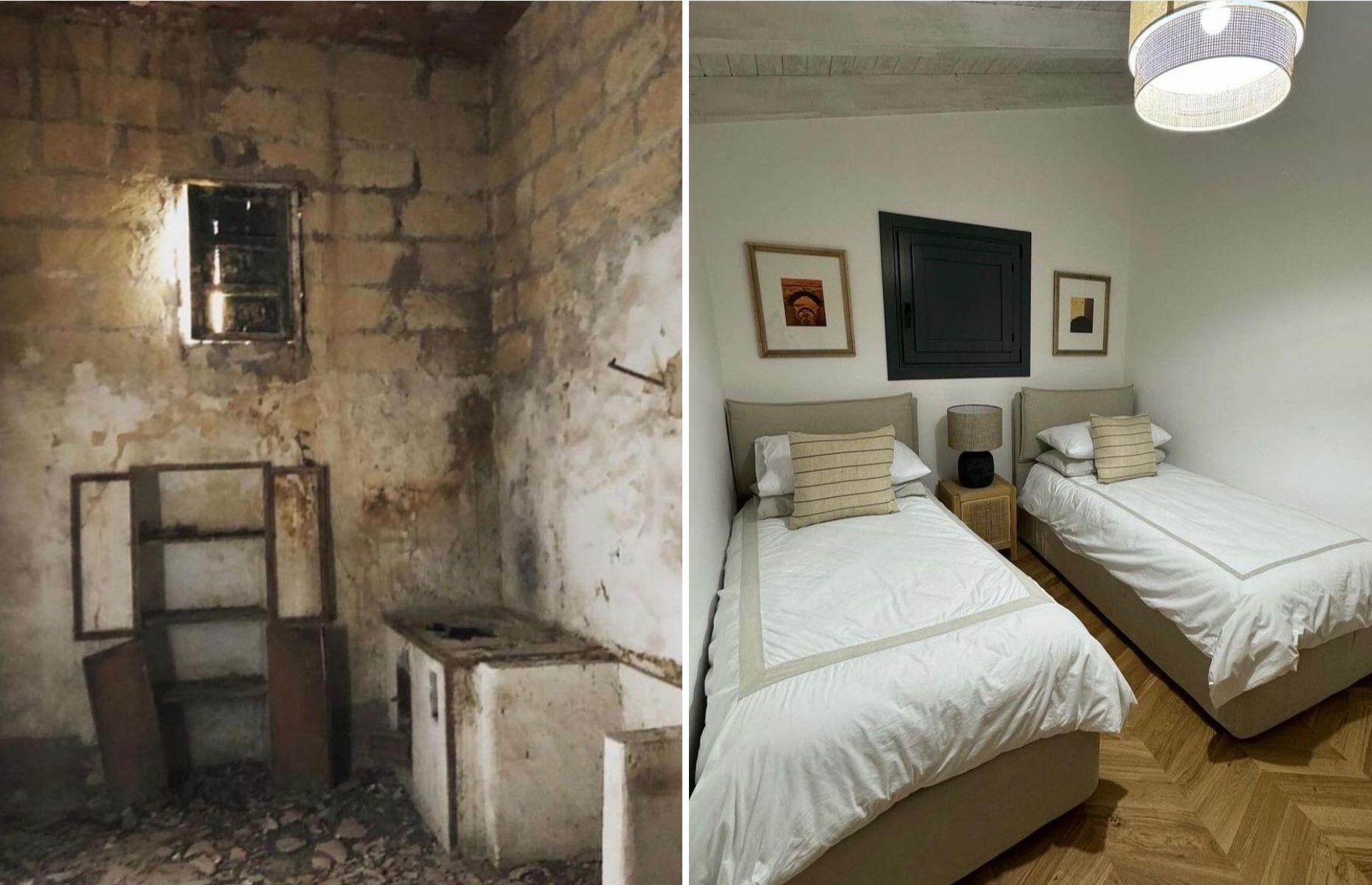 Antes y después: el dormitorio de invitados