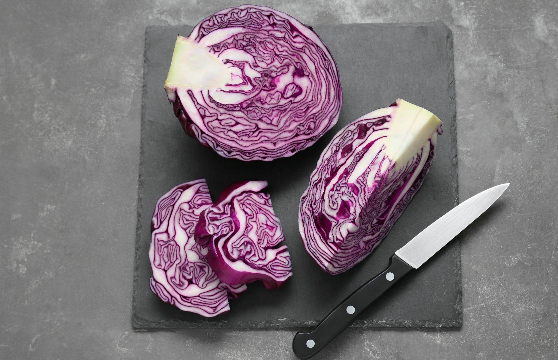 24. Red cabbage