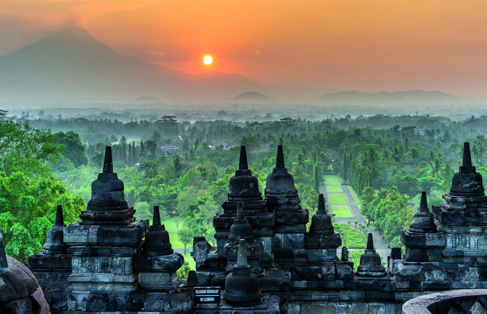 Borobudur, Central Java, Indonesia