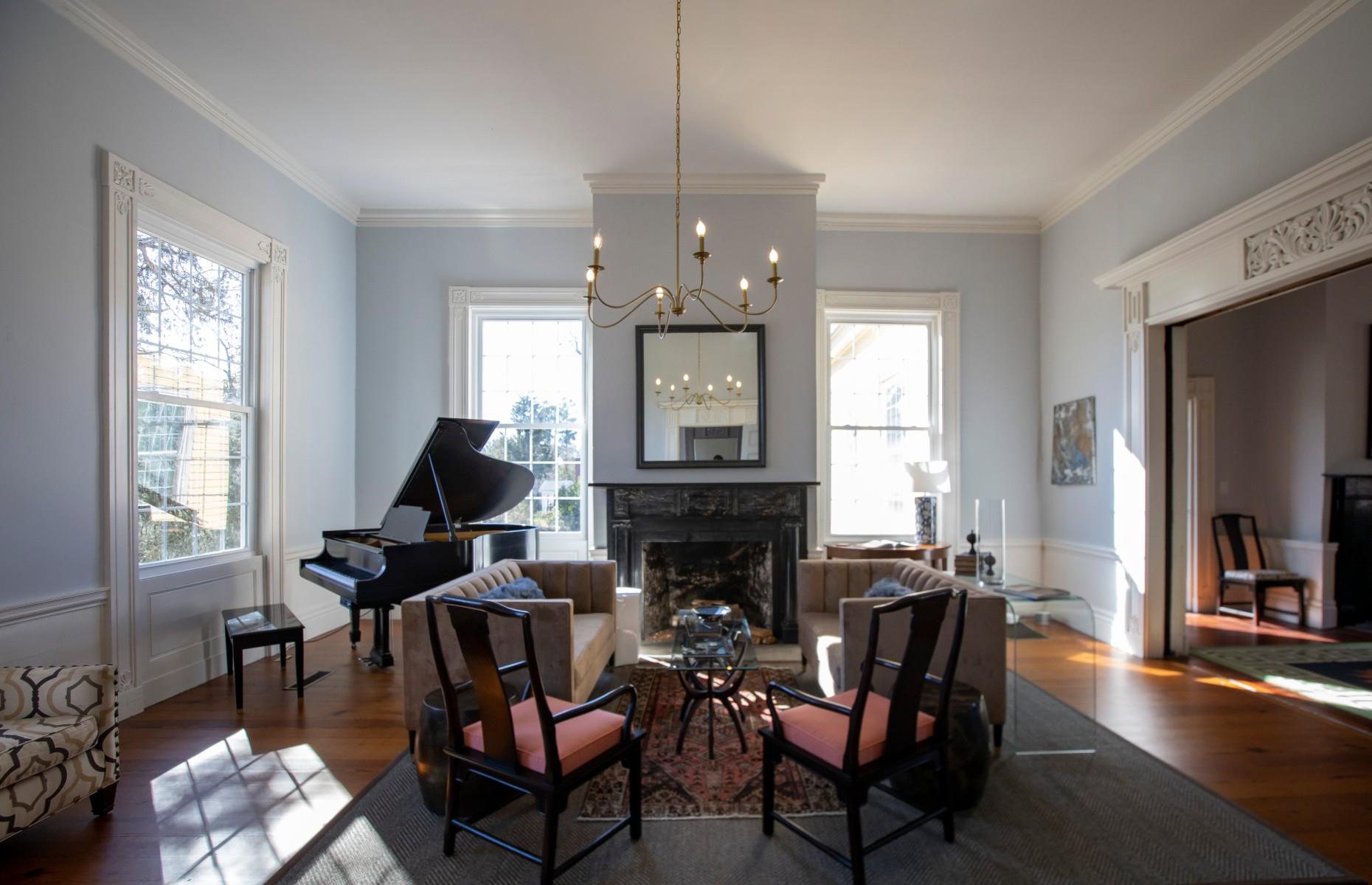 After: the grand sitting room