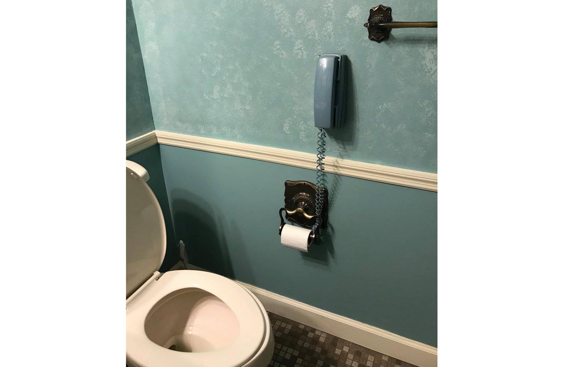 An extra bathroom addition 