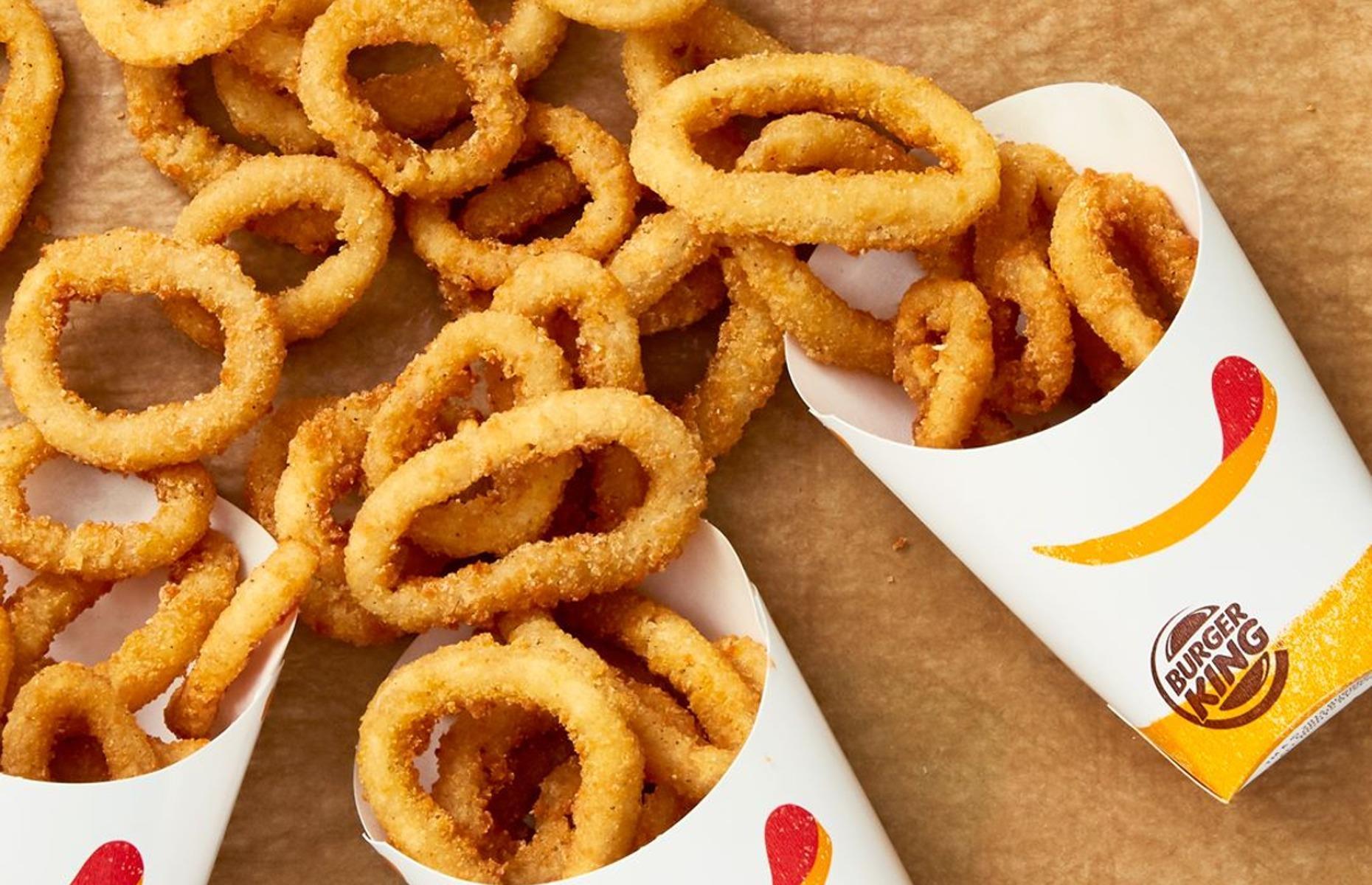 27. Onion rings, Burger King, various locations