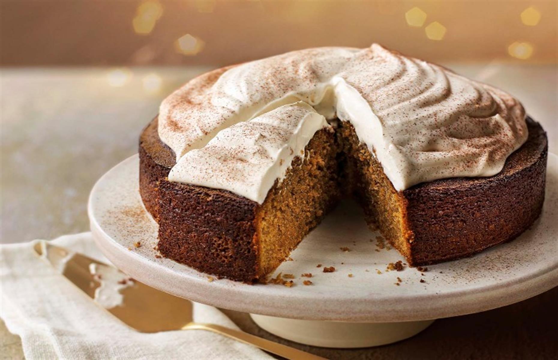 33. Spiced latte cake