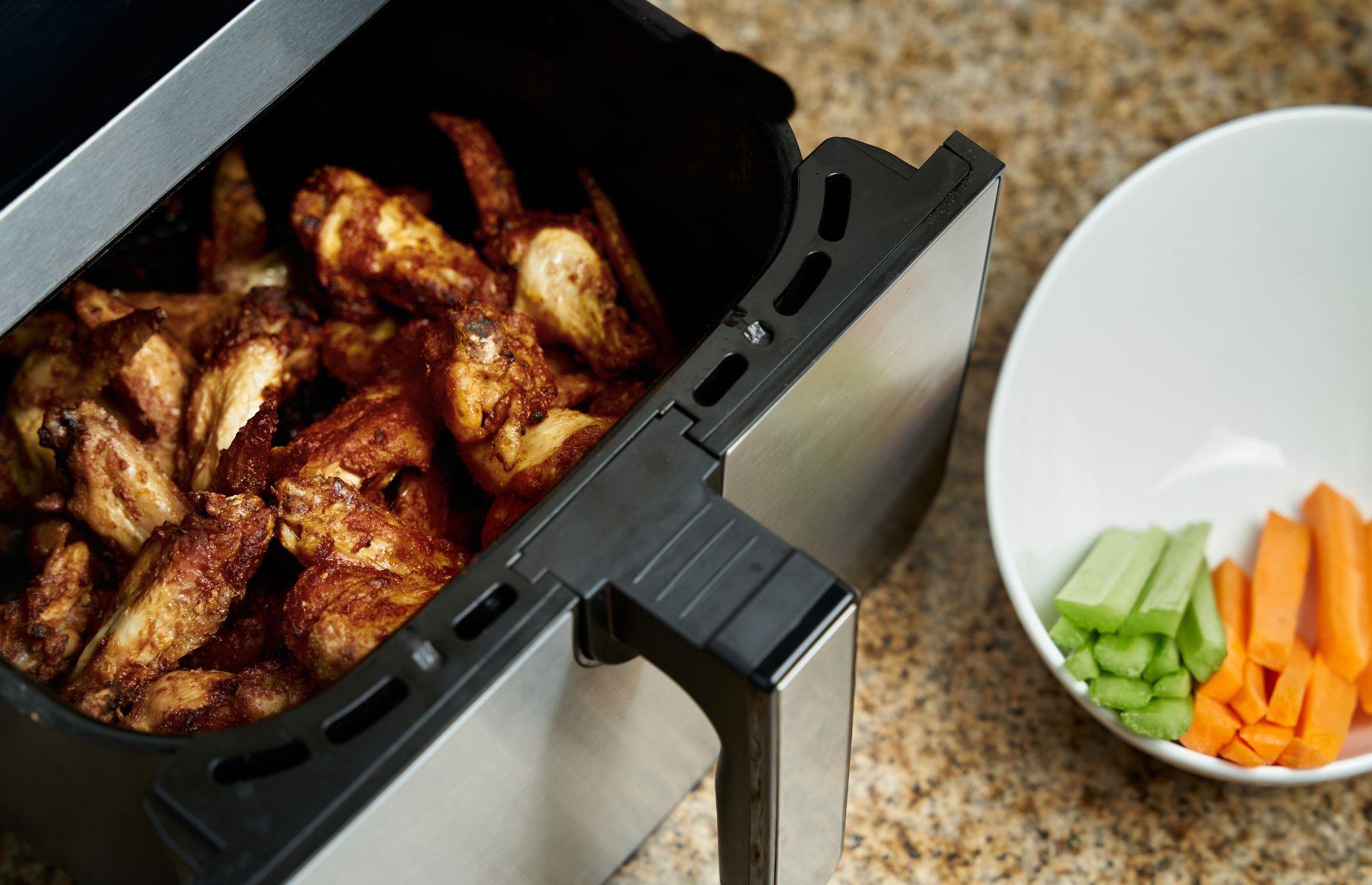 23. Not giving air-fried chicken wings a try