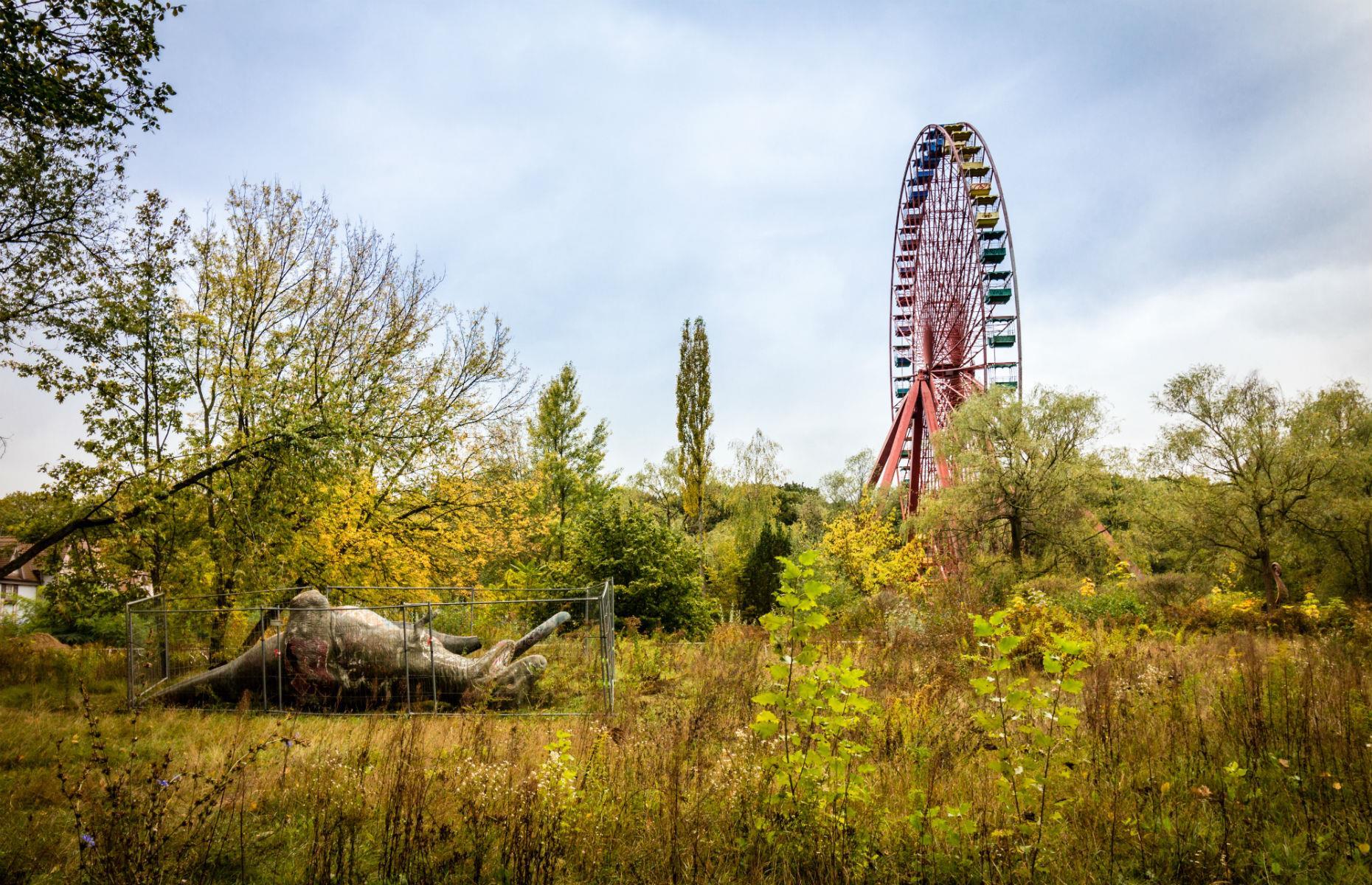 Заброшенный парк аттракционов Spreepark