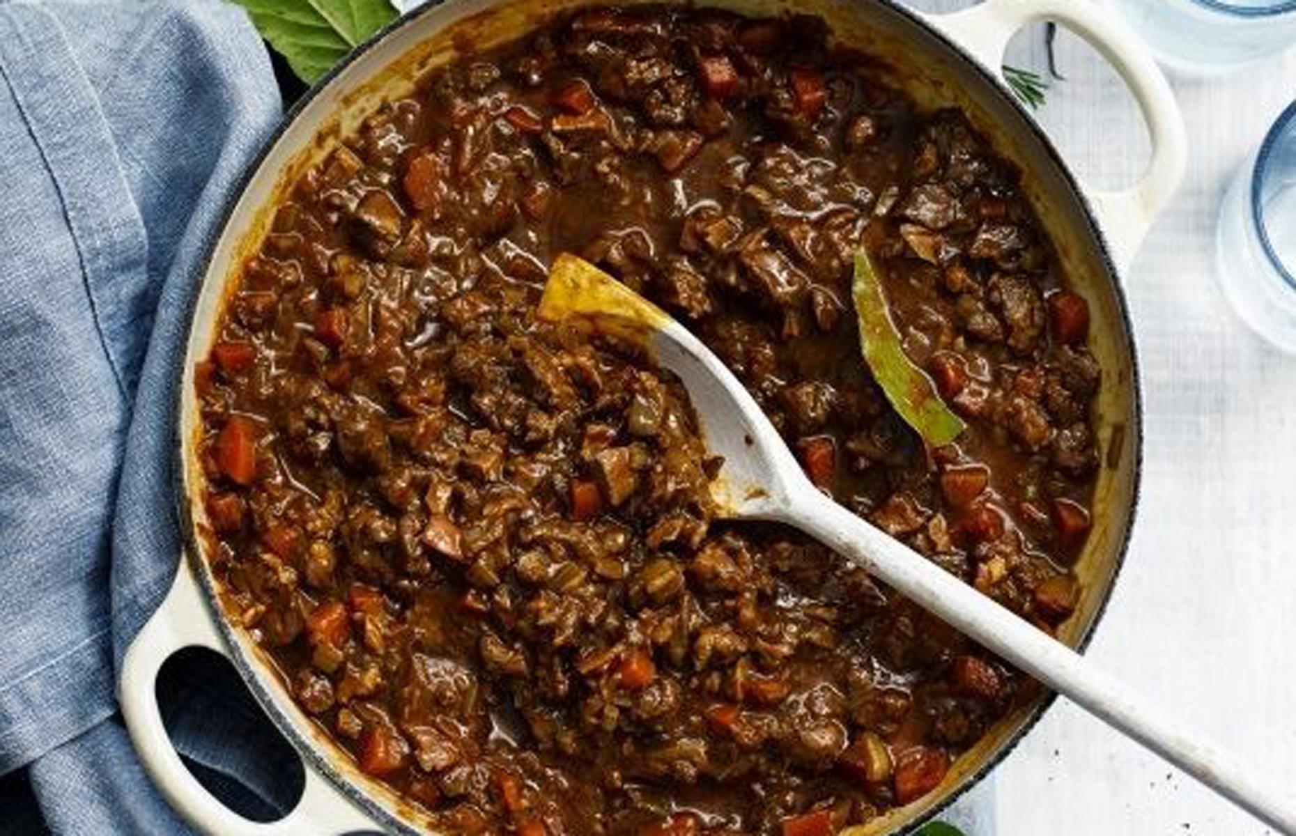 Leftover lamb: ragù