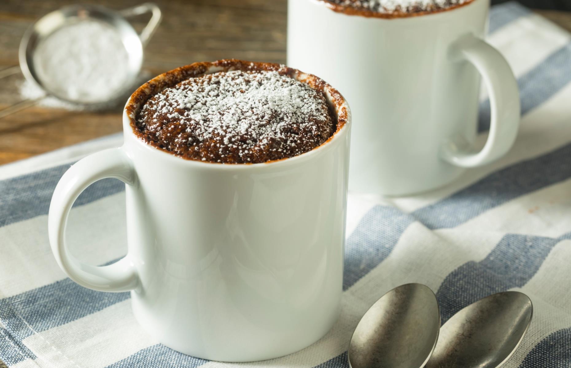 7. Chocolate mug cake