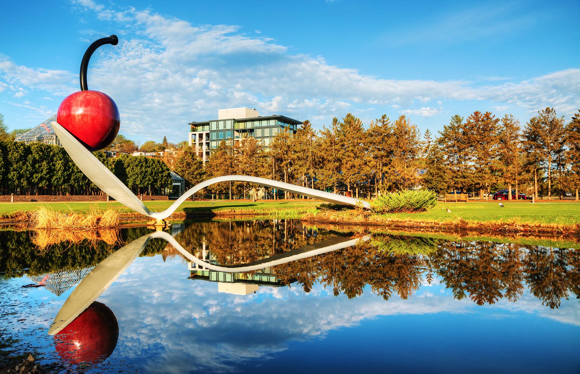 Minnesota: Minneapolis Sculpture Garden, Minneapolis