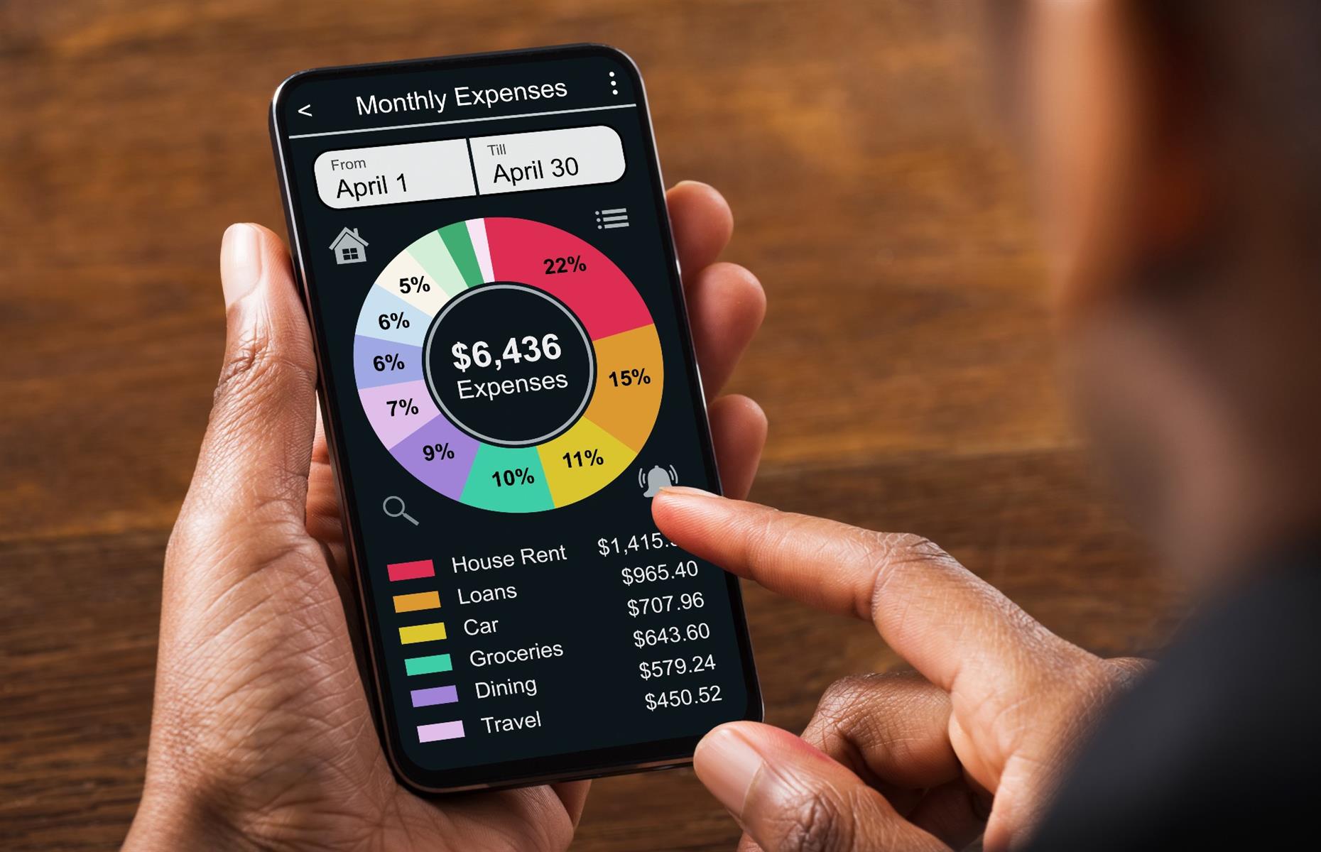 Keep track of your spending