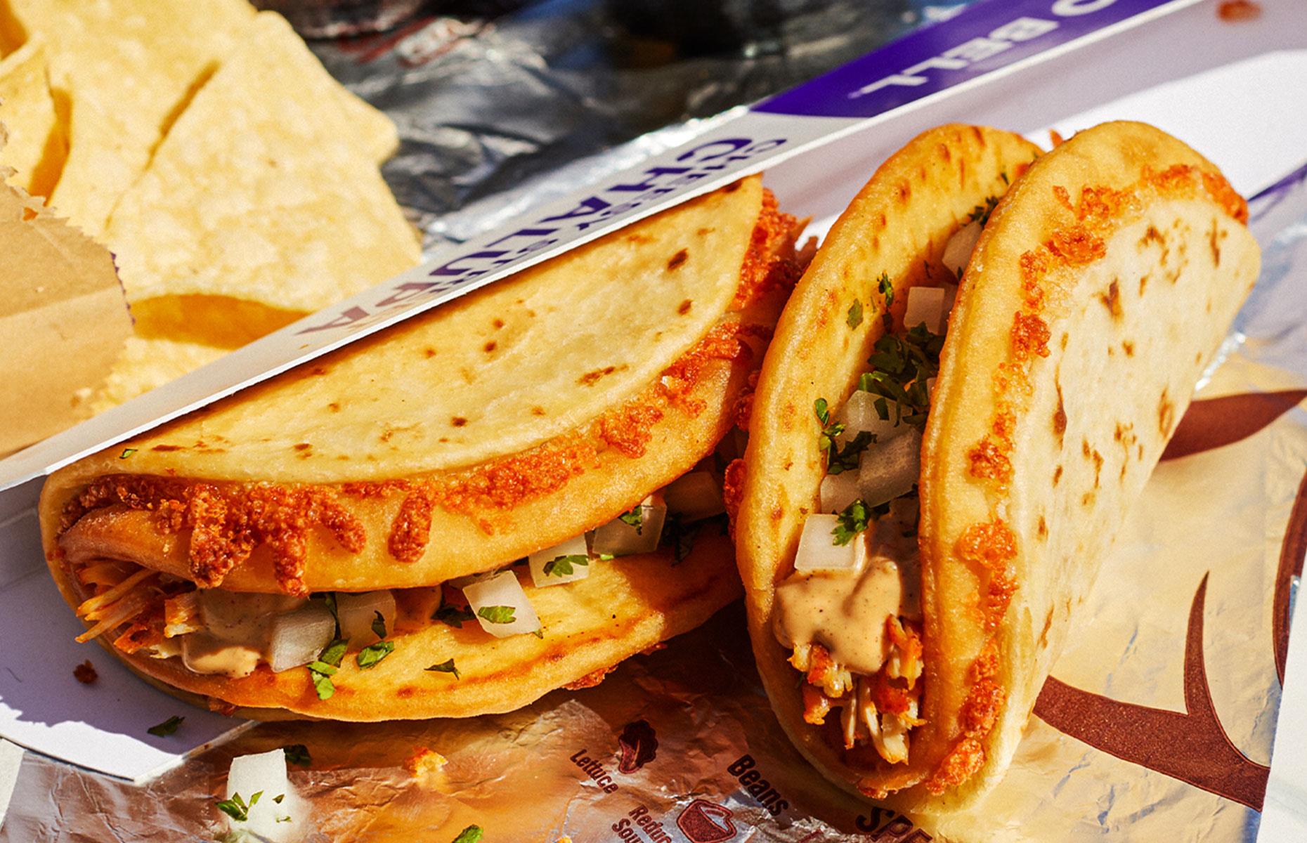 3. Cheesy Street Chalupas, Taco Bell, USA