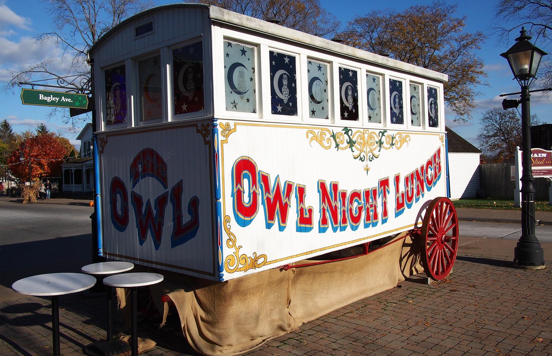 41. Michigan: Owl Night Lunch Wagon, Dearborn