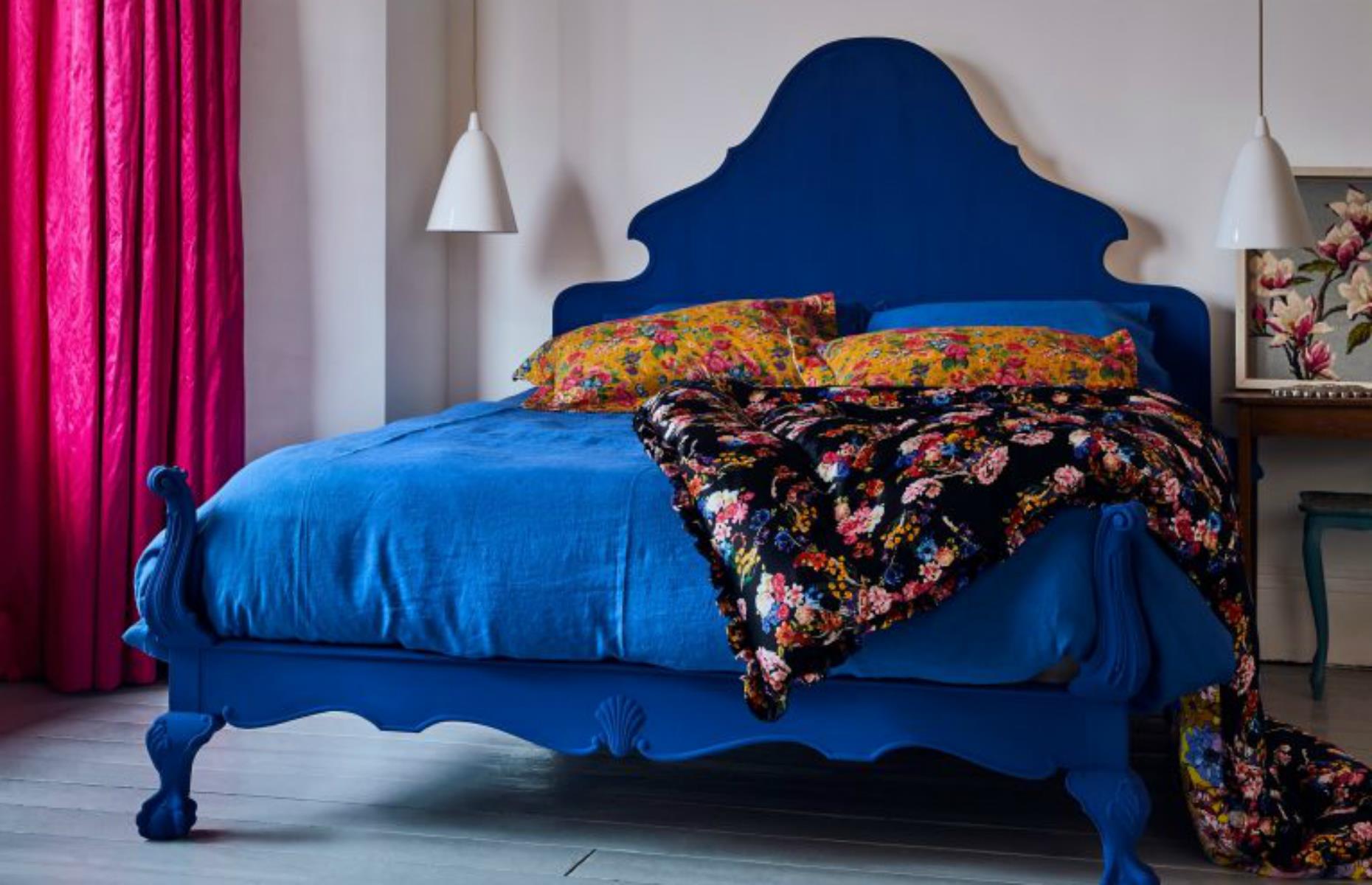 Go bold in the bedroom