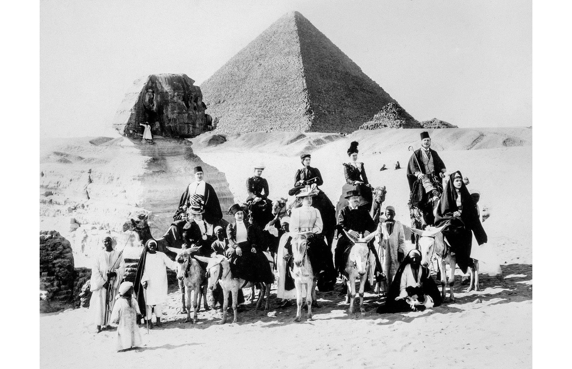 Upper-class tourism started in the 19th century