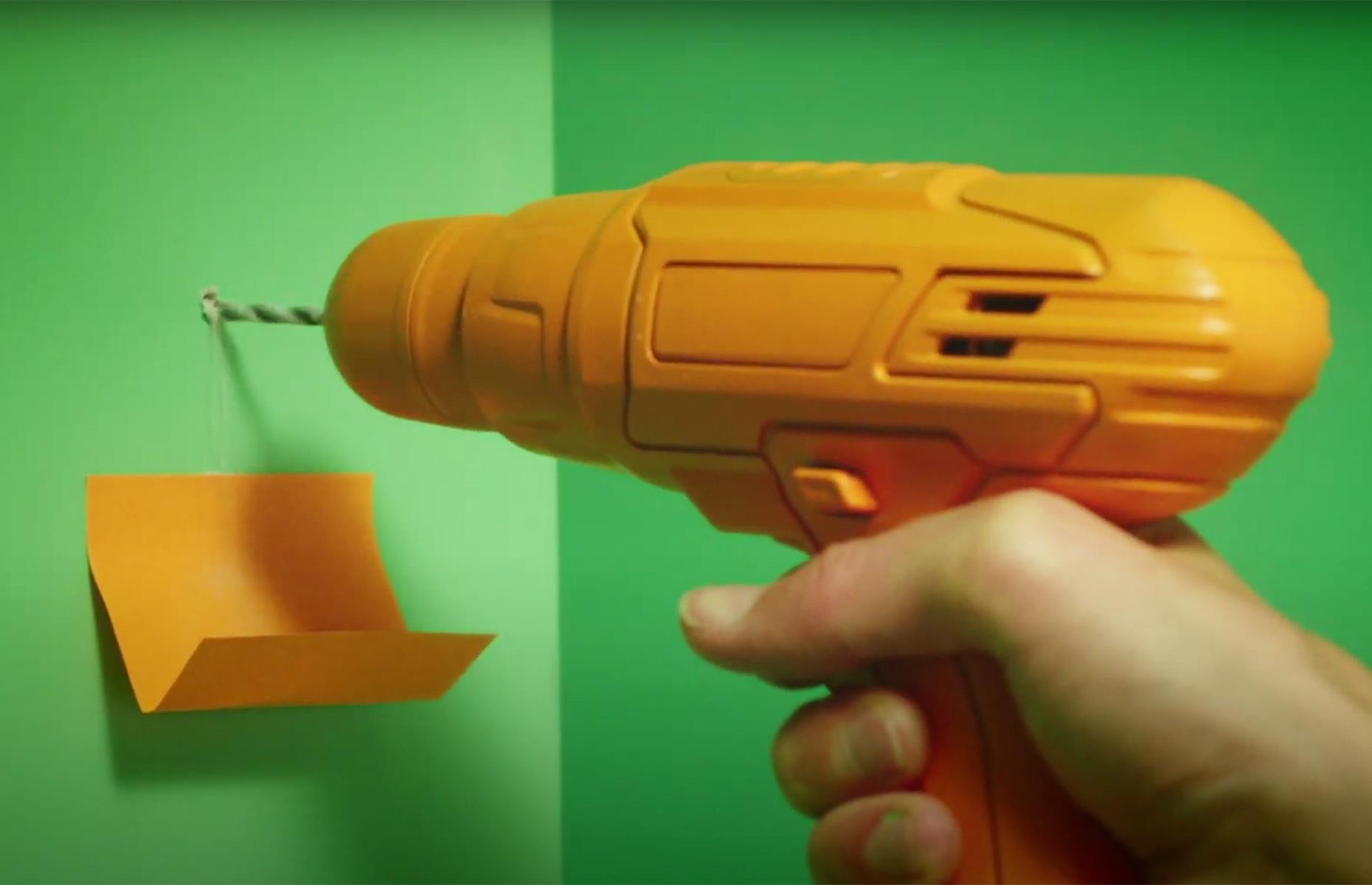 Use a sticky note as a dust collector
