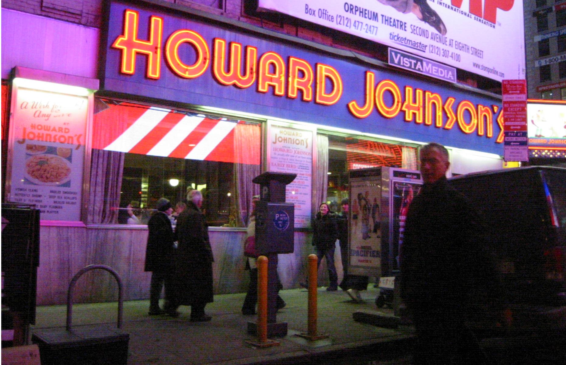 Howard Johnson's, nationwide