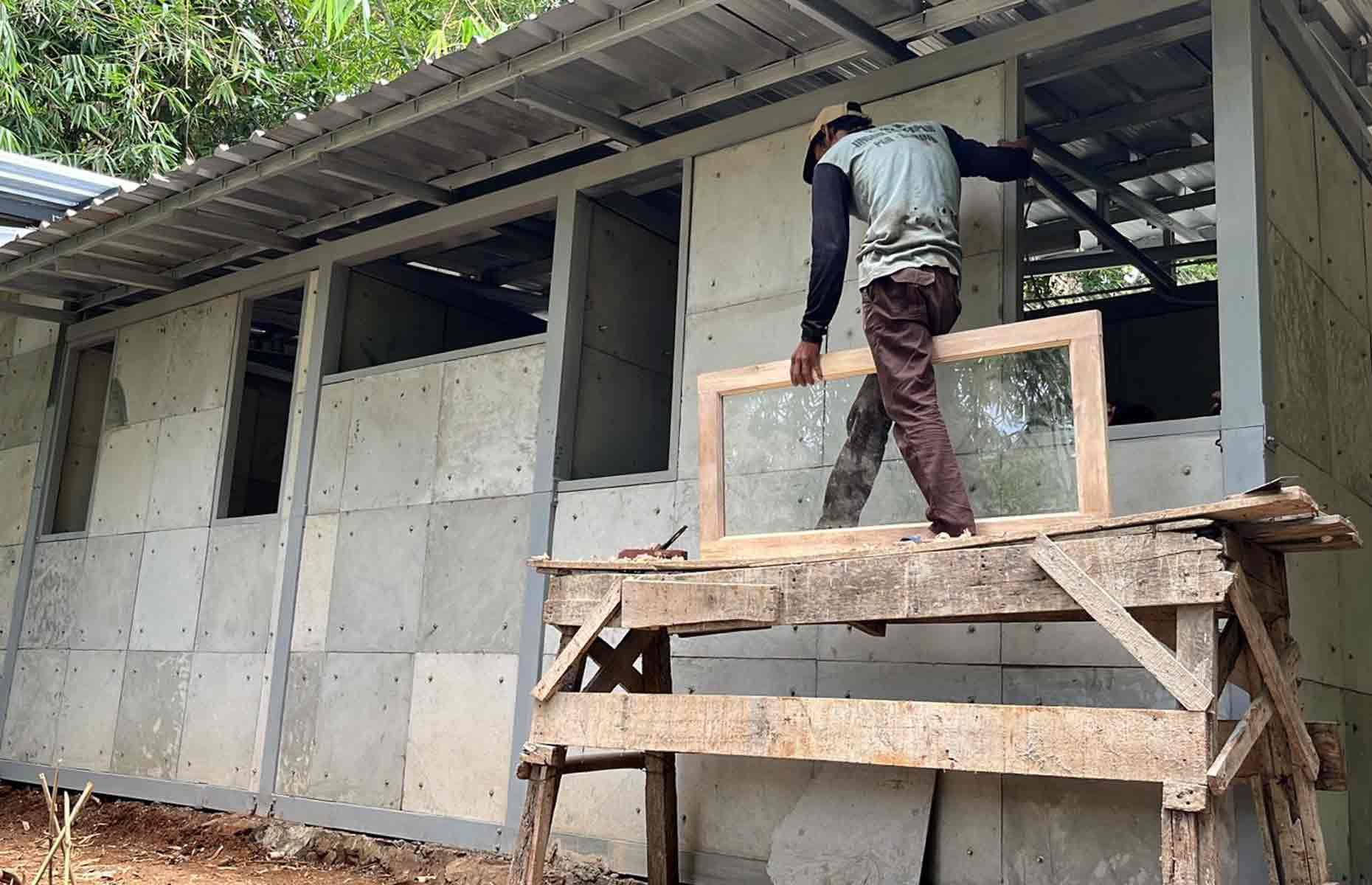 Building a home with nappies