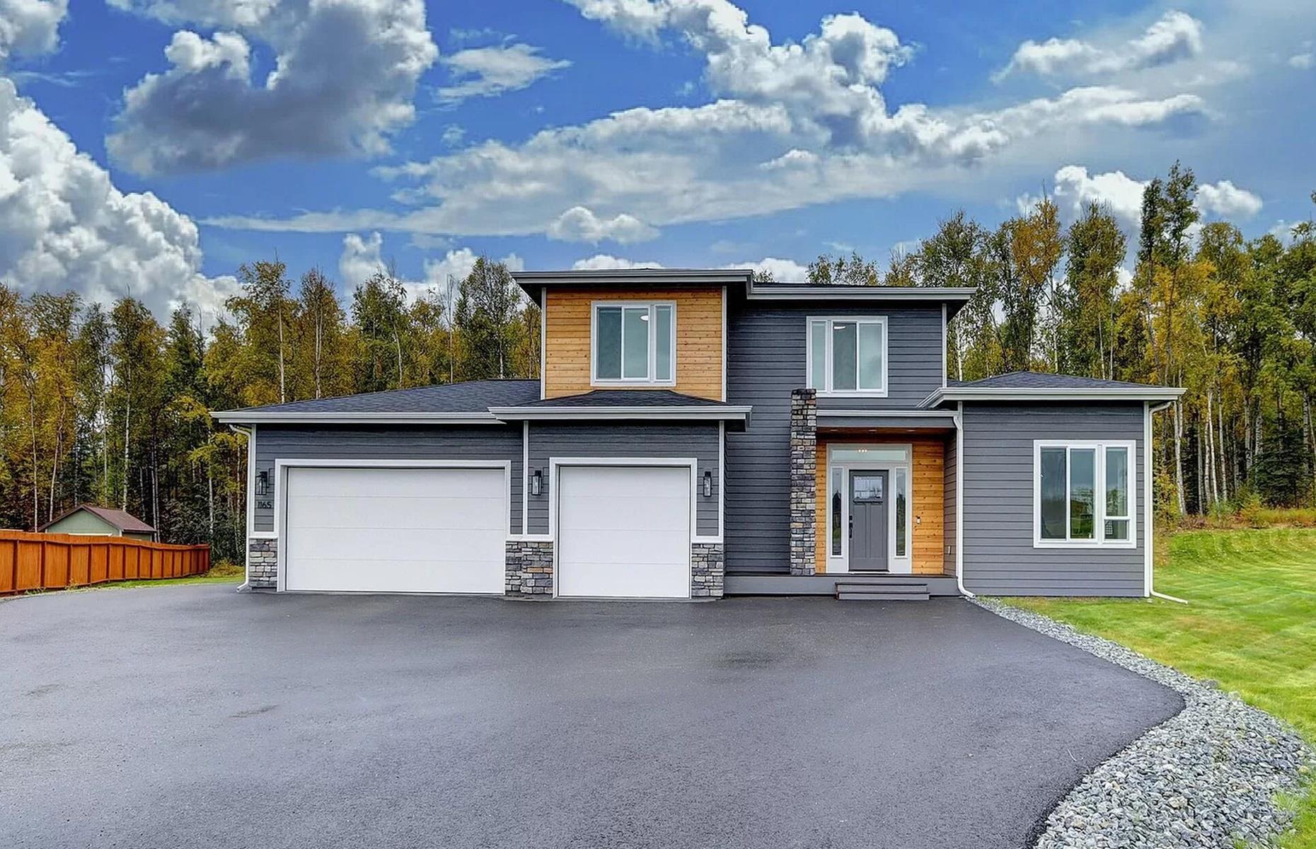 Residencia moderna, Wasilla, Alaska