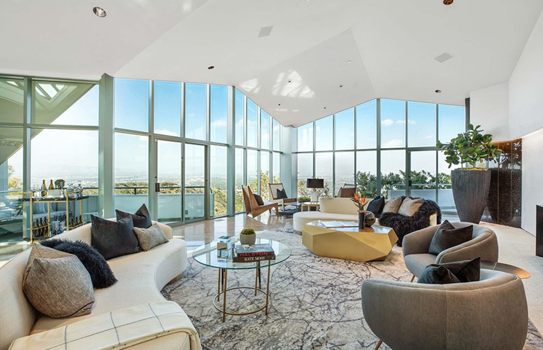 Pharrell's extravagant Beverly Hills glass mansion