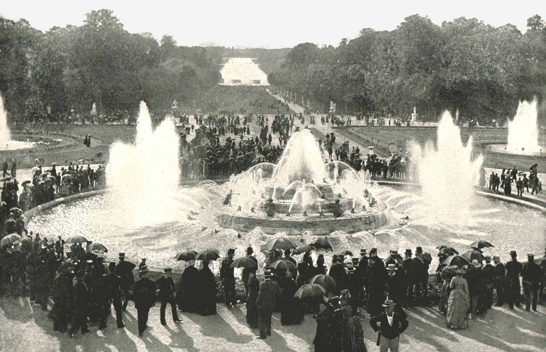 Palace of Versailles, Paris, France (1895)