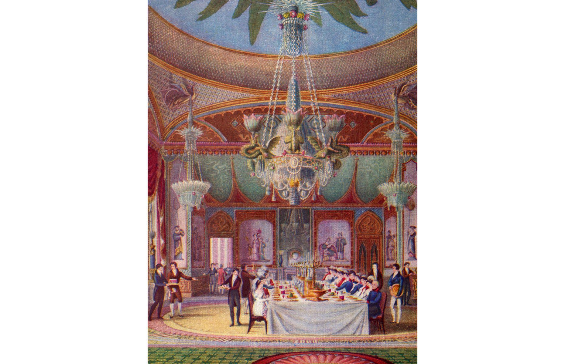 11. George IV's Brighton Pavilion banquet, 1817 