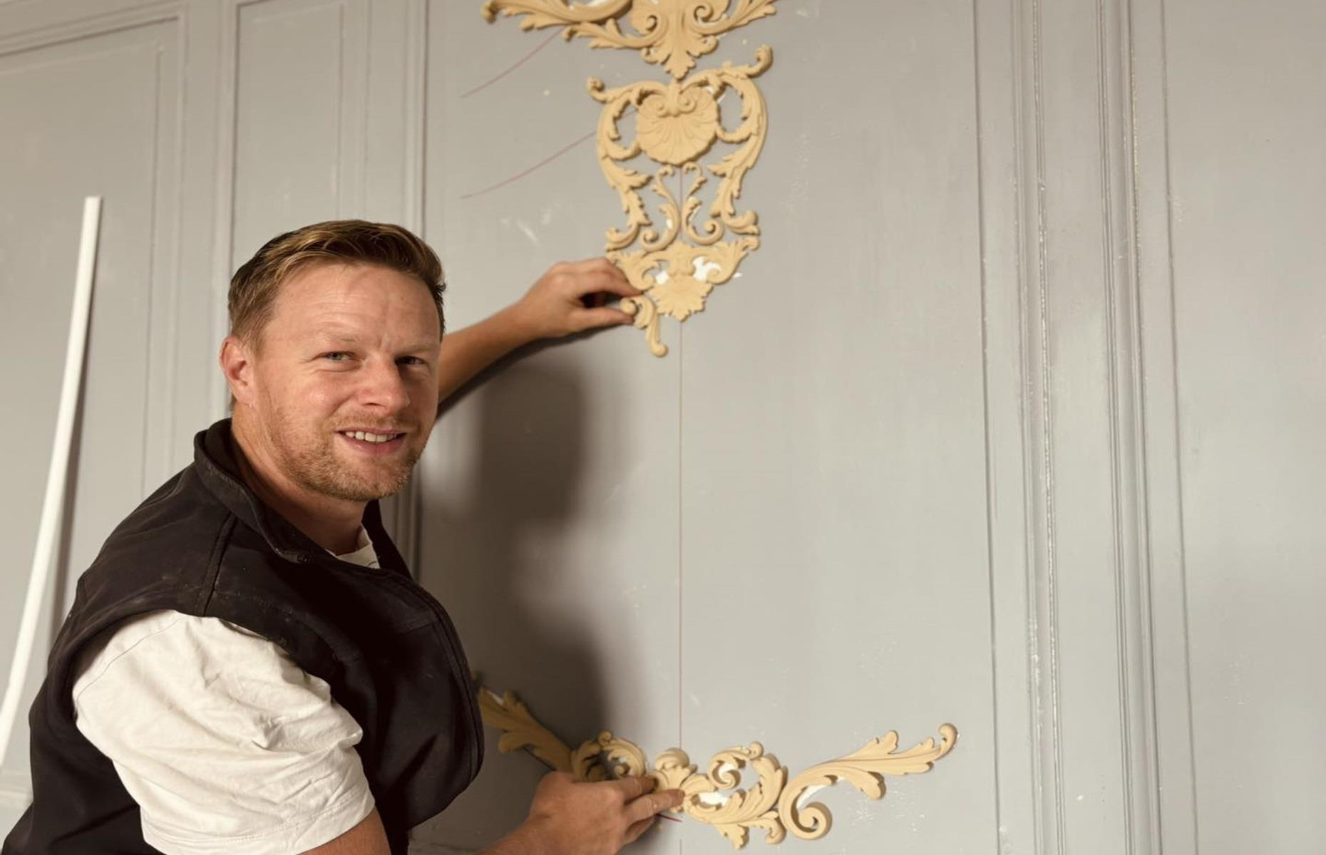 During: bespoke mouldings