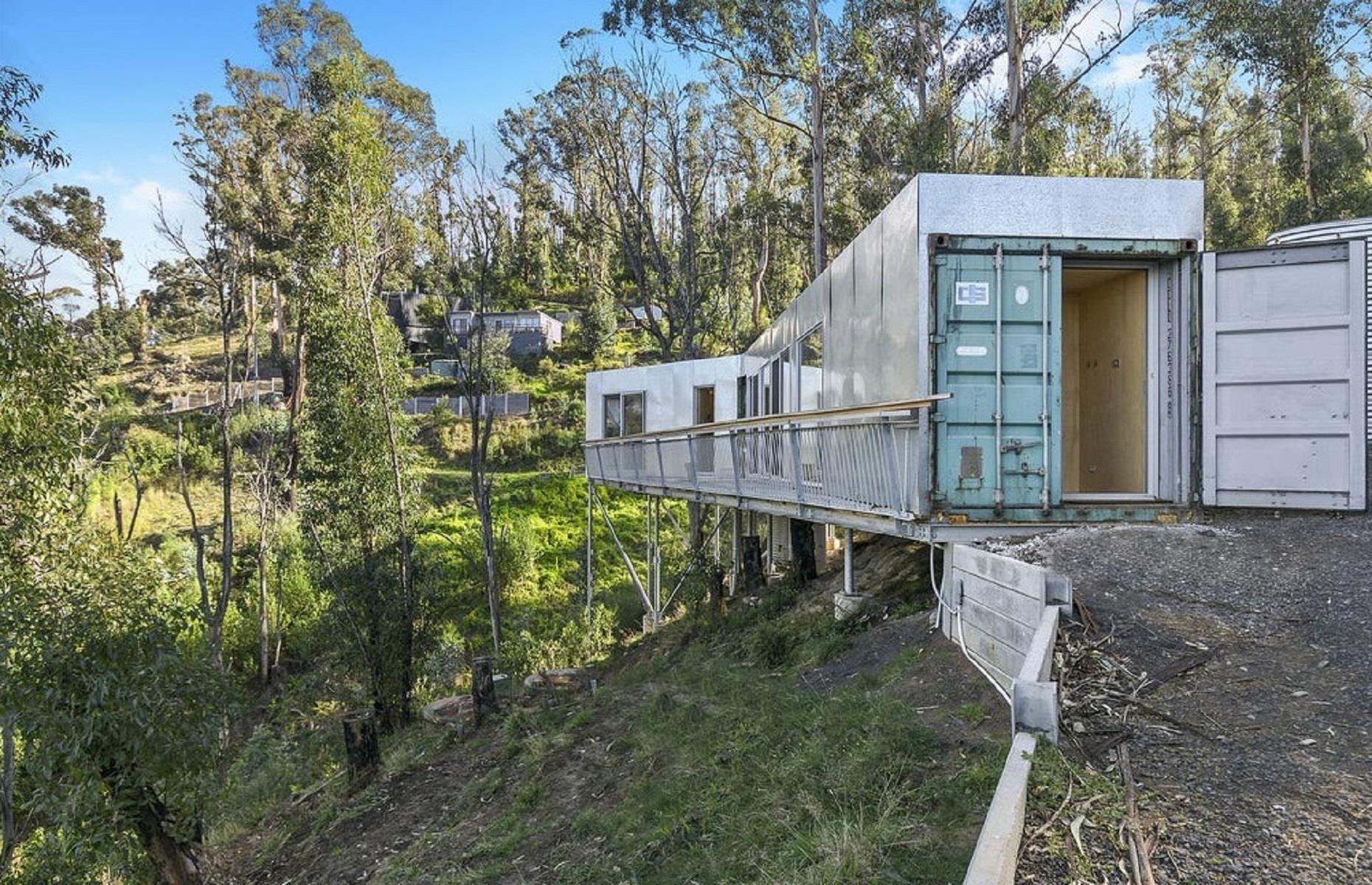 Micro-vivienda de metal, Victoria, Australia 