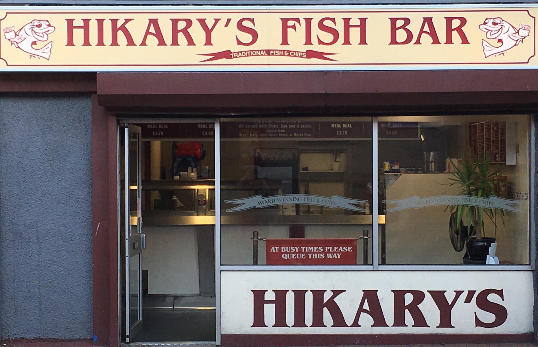 Hikary's Fish Bar, Neath 