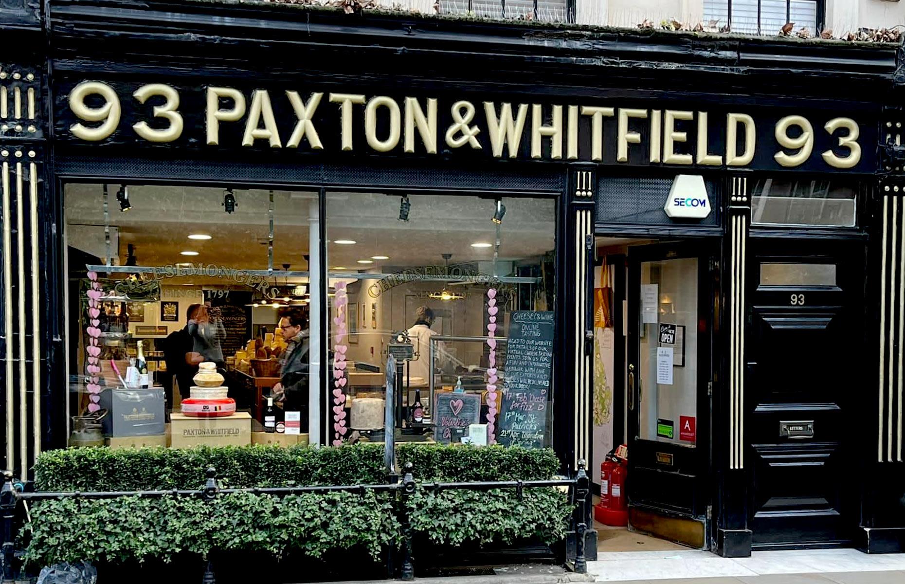 4. Paxton & Whitfield, London, England, UK