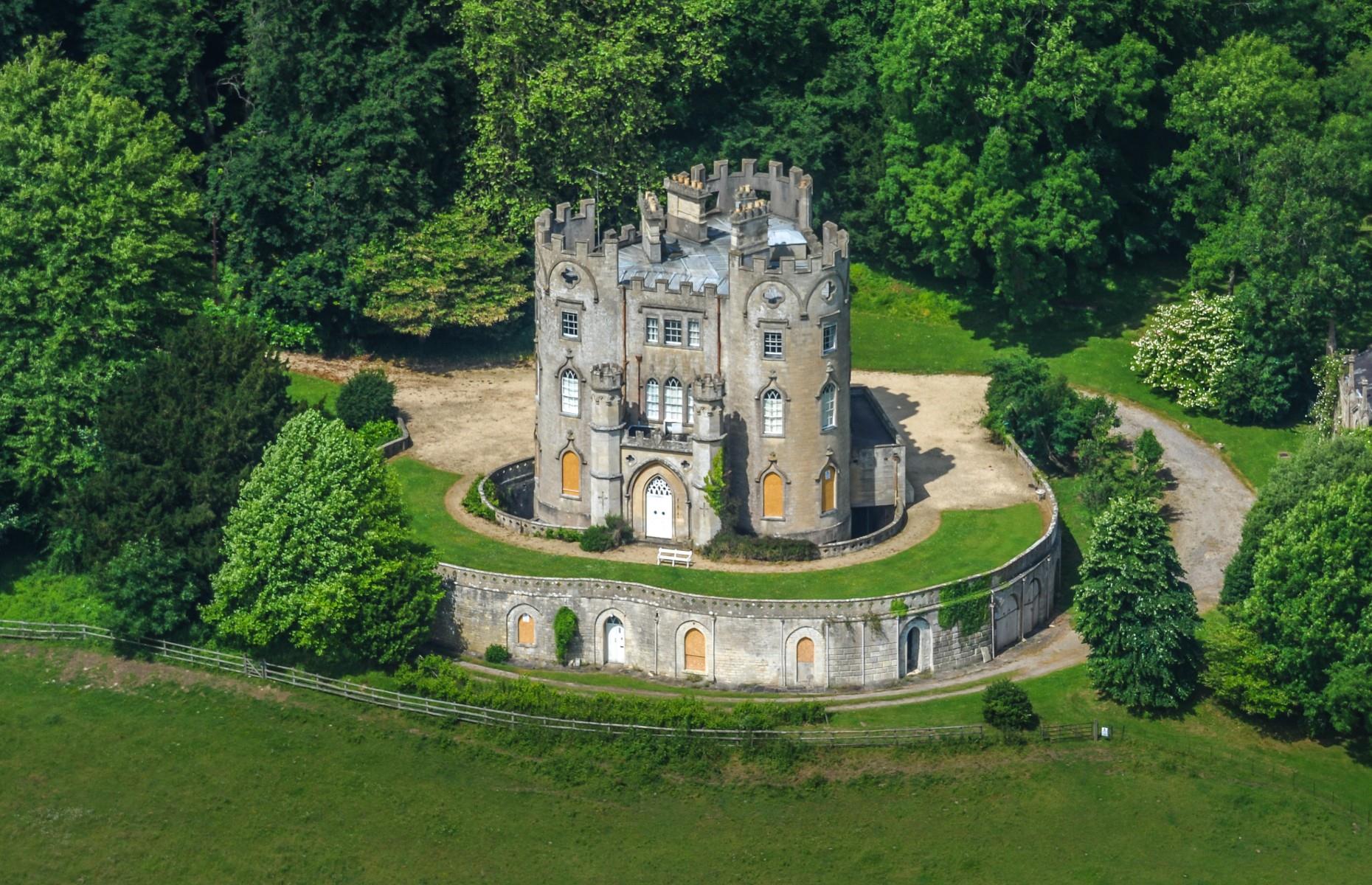 Schloss aus dem 18. Jahrhundert in England