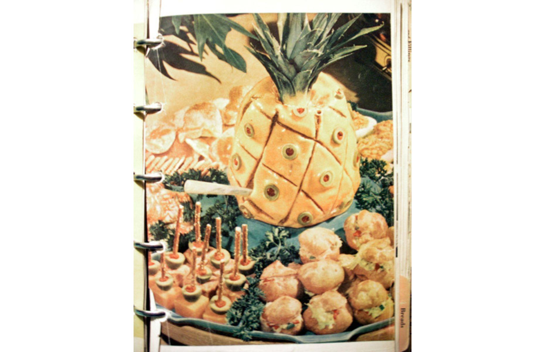 3. Liver sausage pineapple 