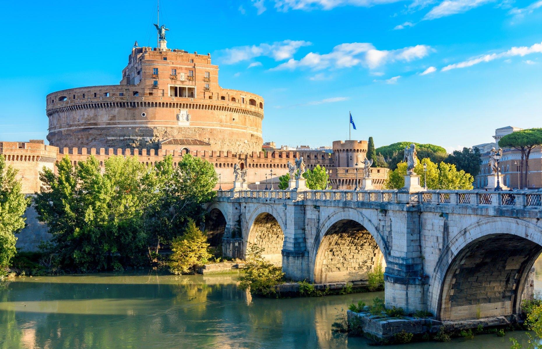 19. Ponte Sant’Angelo, Rome, Italy