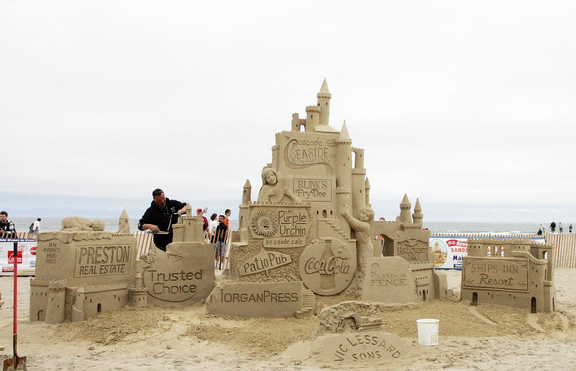 Hampton Beach Master Sand Sculpting Classic, New Hampshire