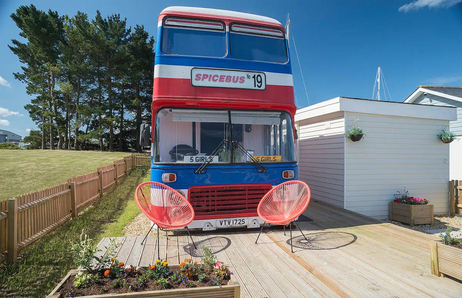 Spice Bus, Isle of Wight, England, UK