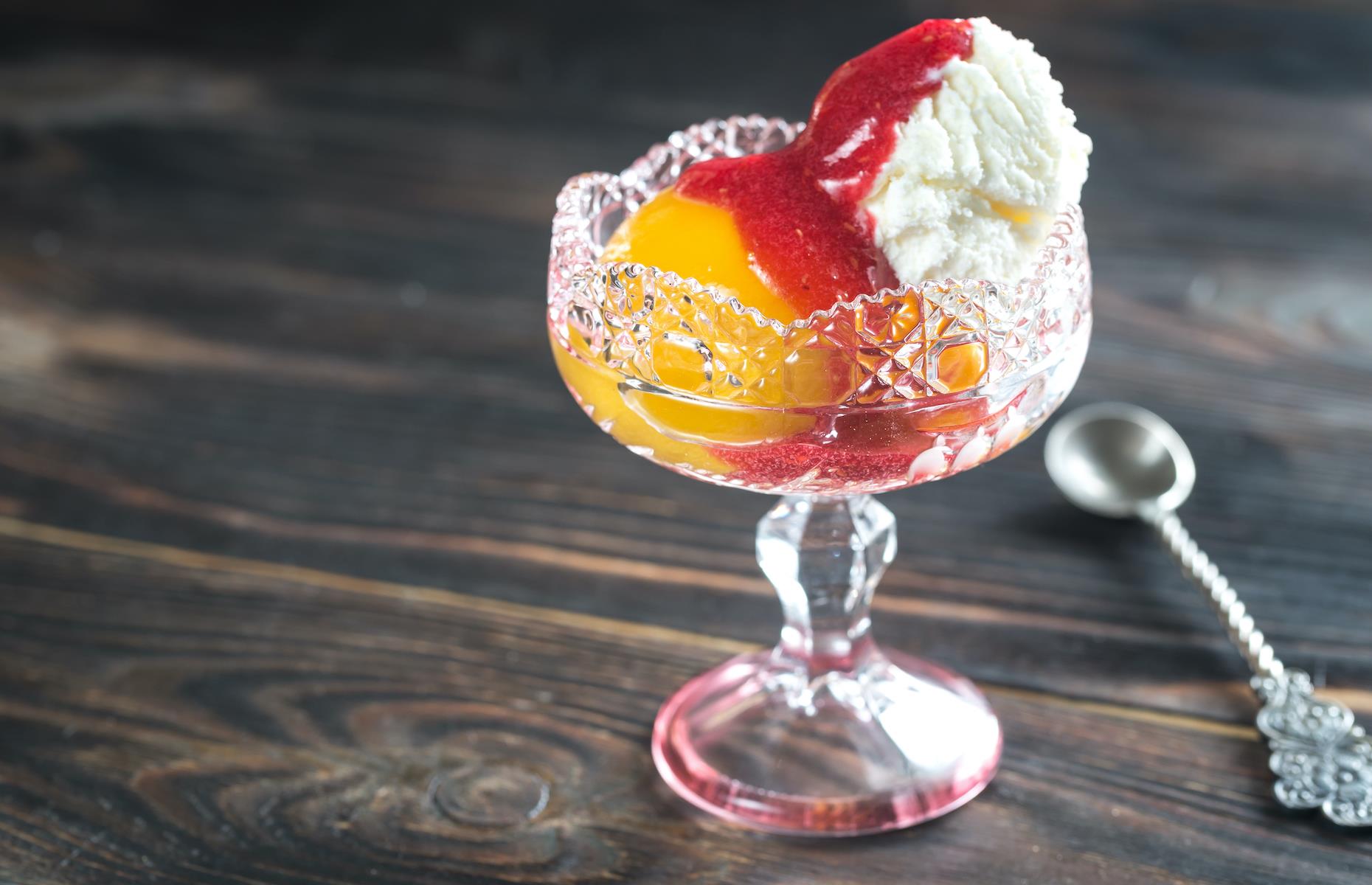 18. Peach Melba