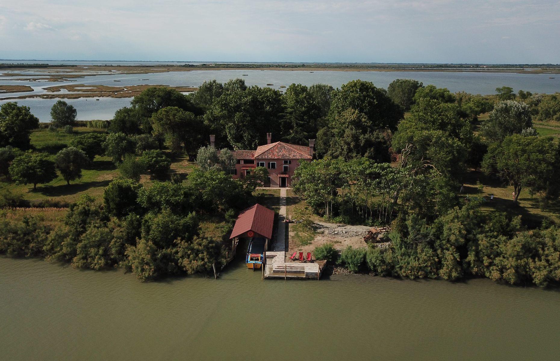 Island Falconera, Veneto, Italy