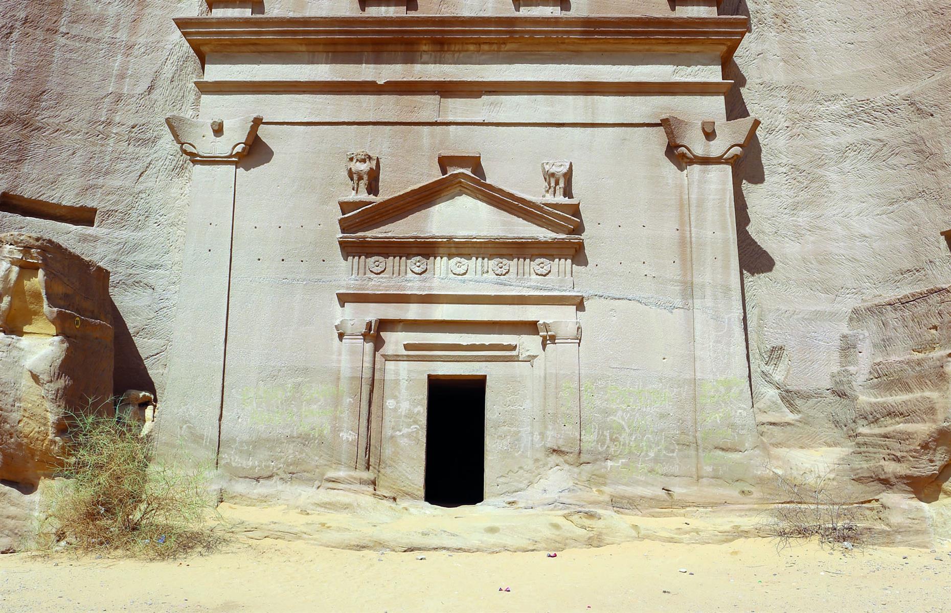 Mausoleums, Mada’in Saleh, Saudi Arabia