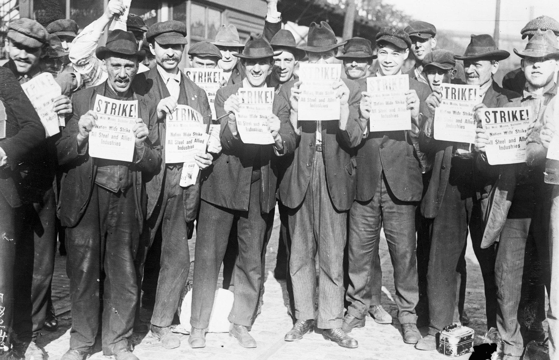 The Steel Strike of 1919–1920: 350,000 workers
