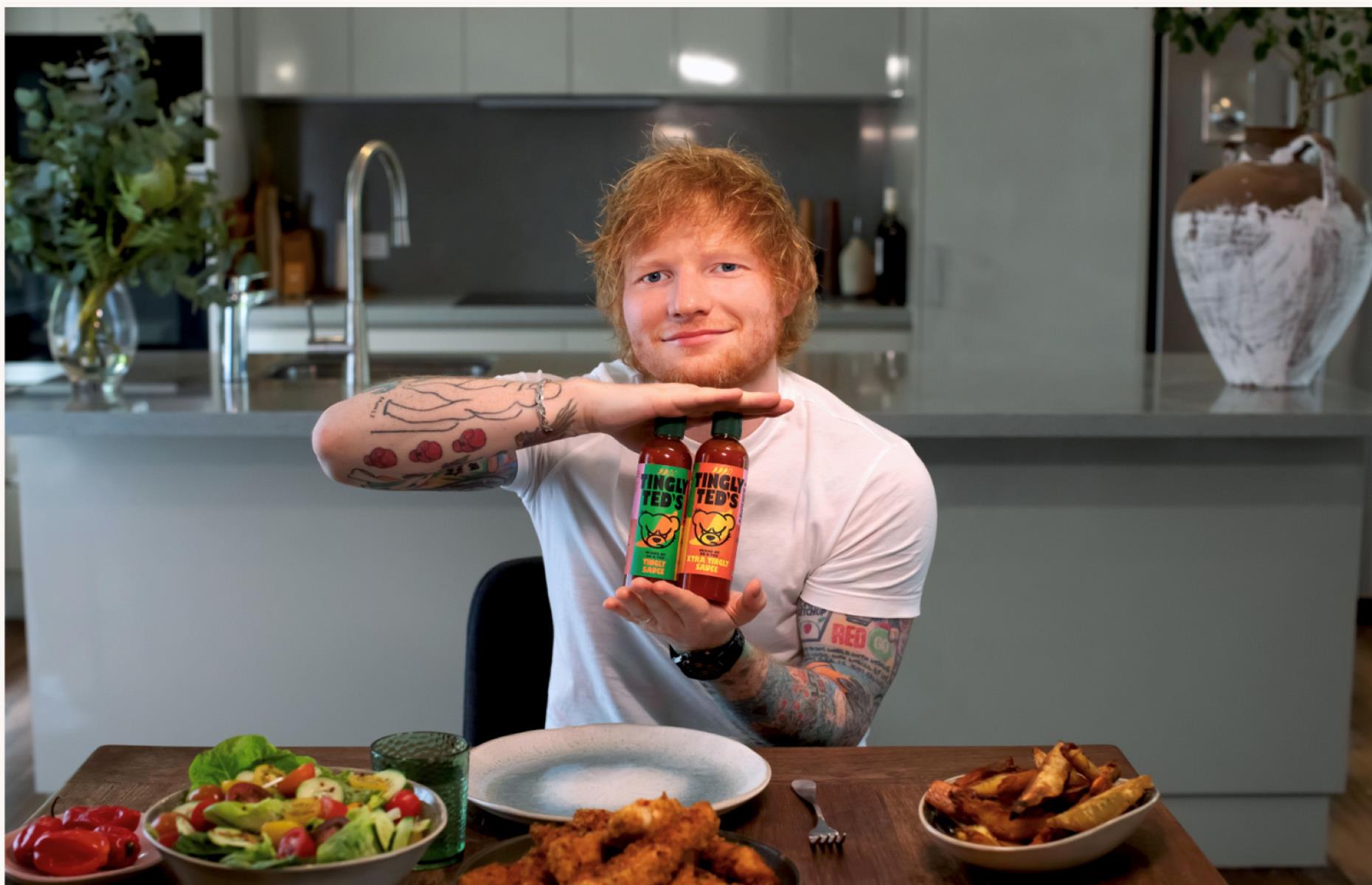 14. Hot sauce, Ed Sheeran