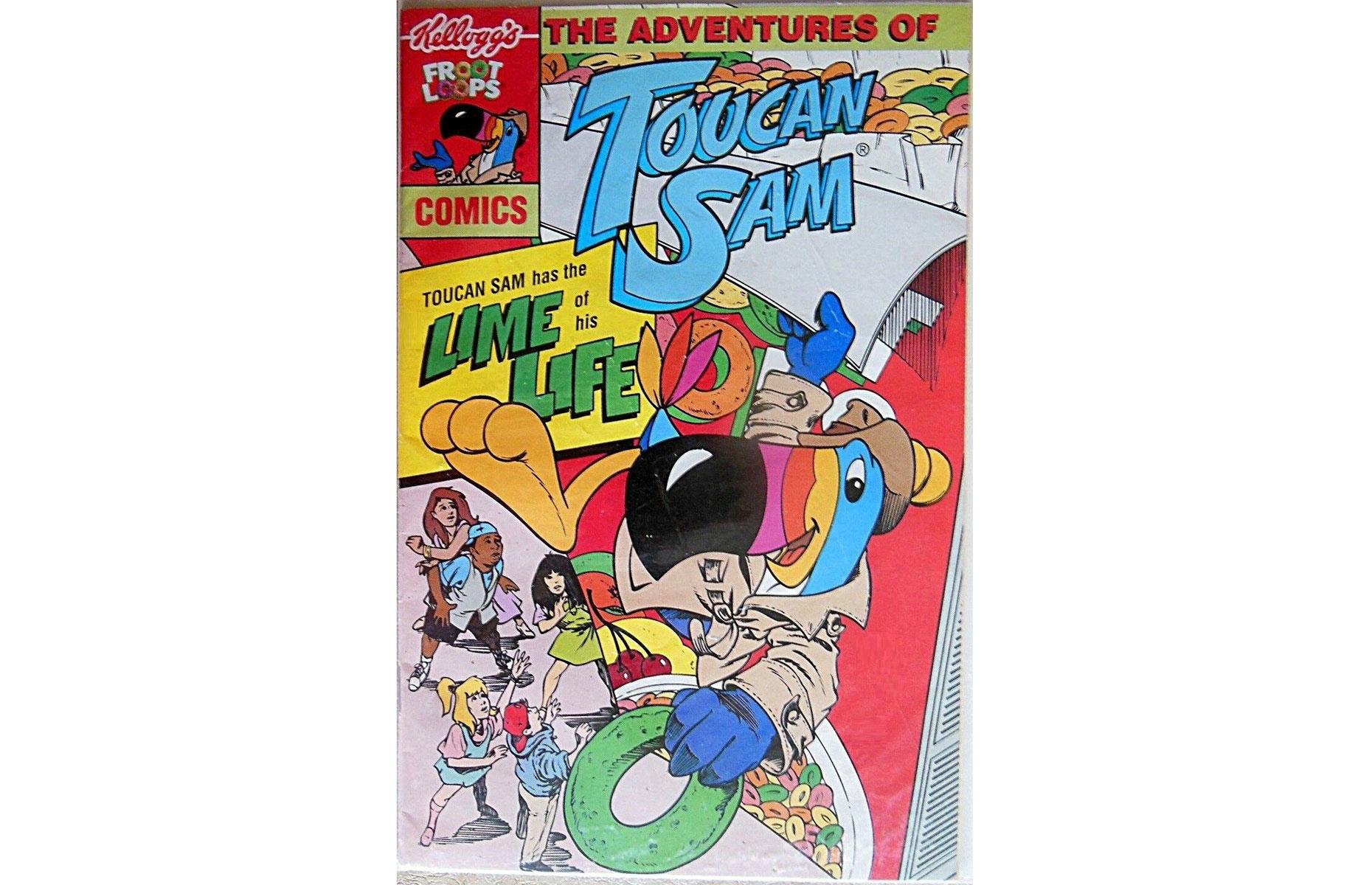 Kellogg's Froot Loops Cereal Adventures of Toucan Sam comic: up to $55 (£45)