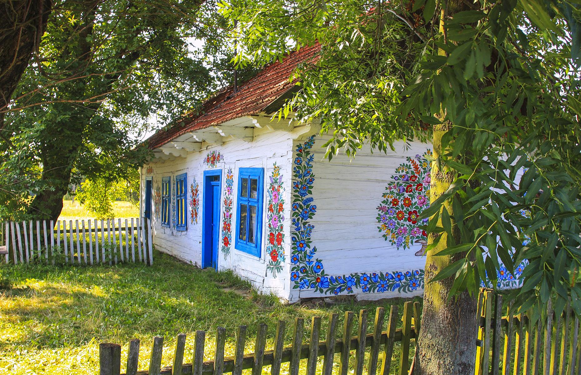 Zalipie, Gmina Olesno, Poland