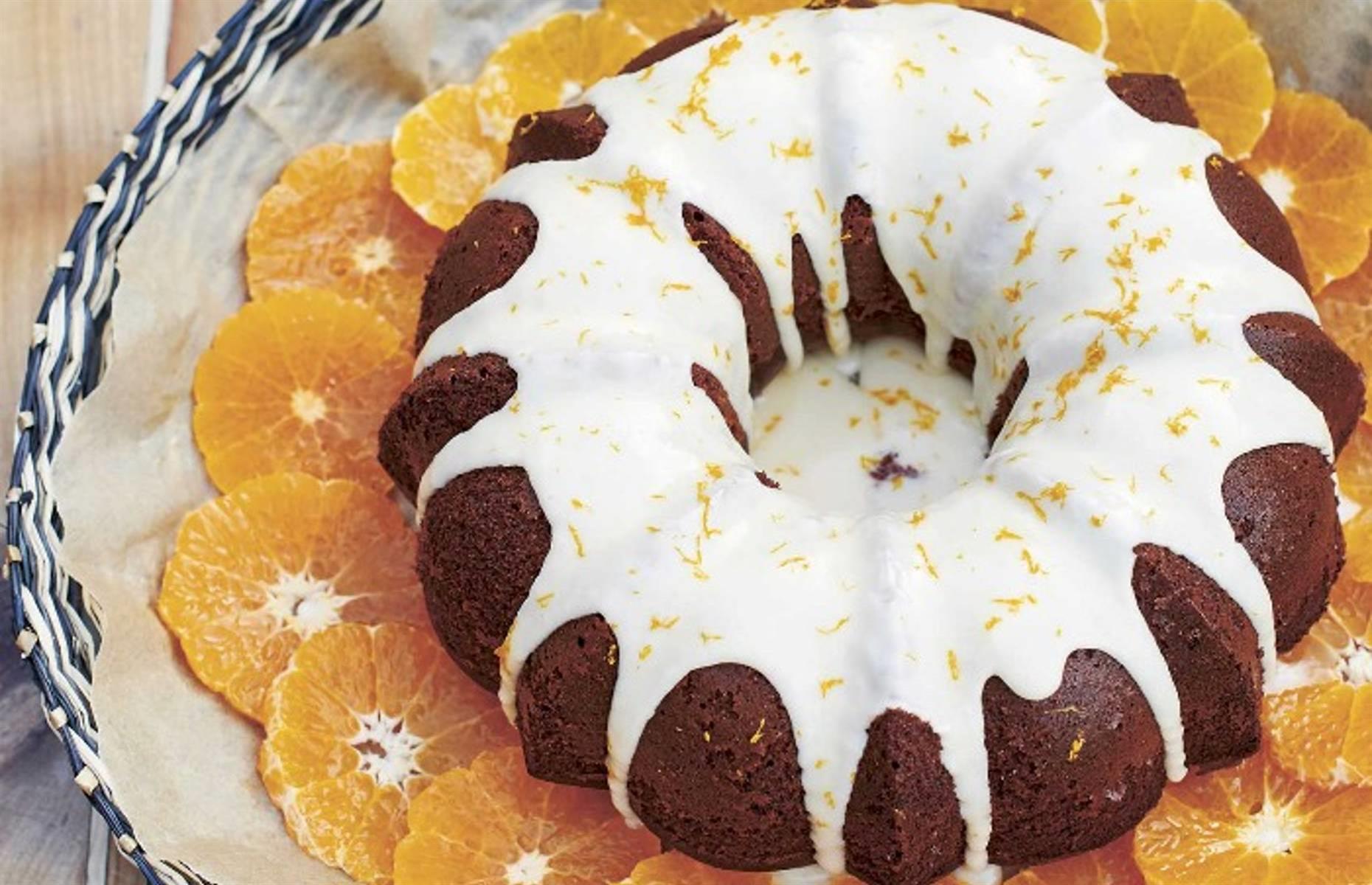 Tangerine bundt cake