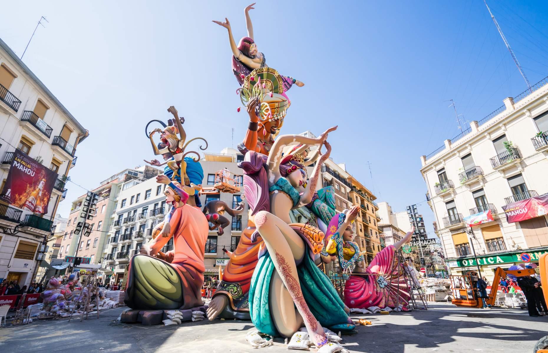 Follow a fabulous fiesta in Valencia, Spain