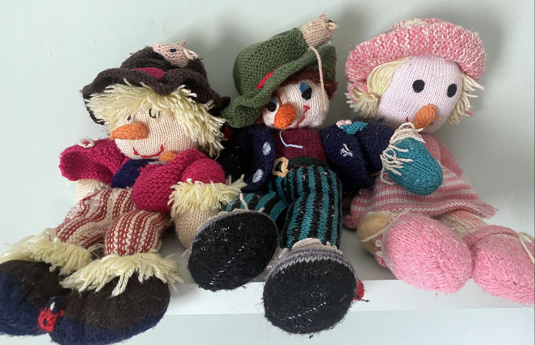Knitted toys