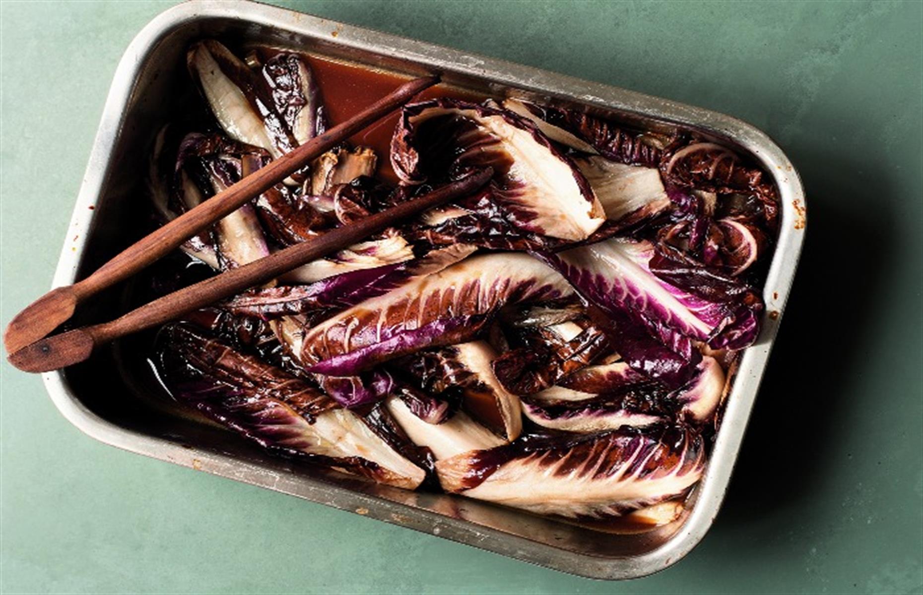 Sherry-braised radicchio