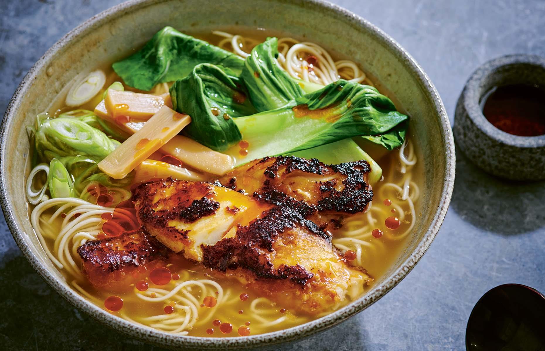 13. Miso cod ramen