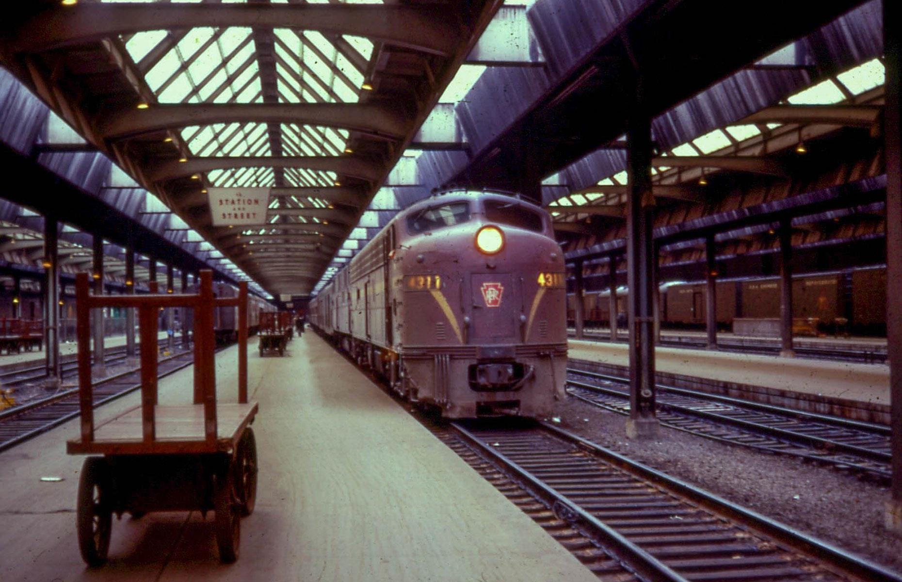 Pennsylvania & New York Central Railroads in 1968