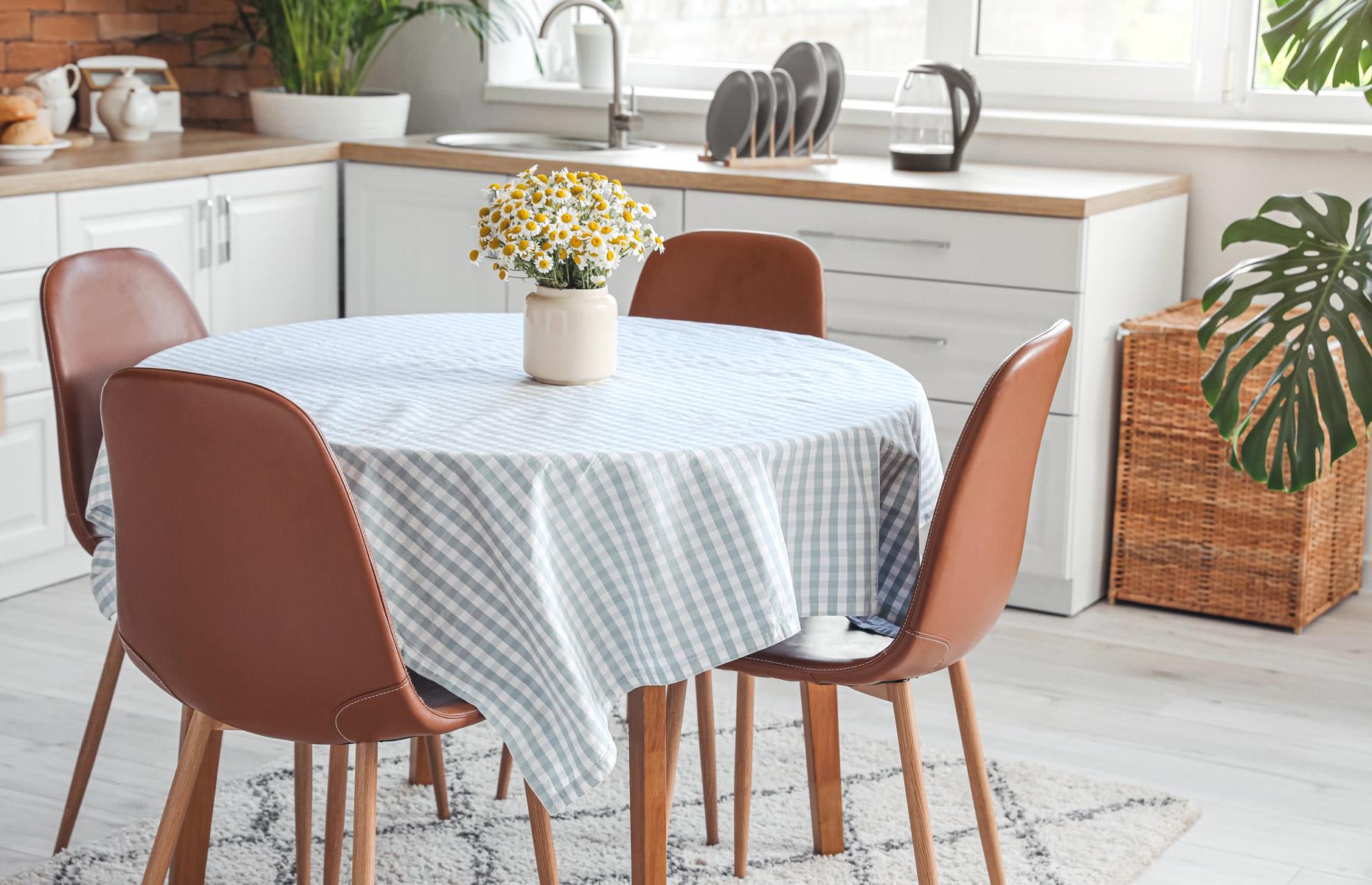 Add colour with table linens