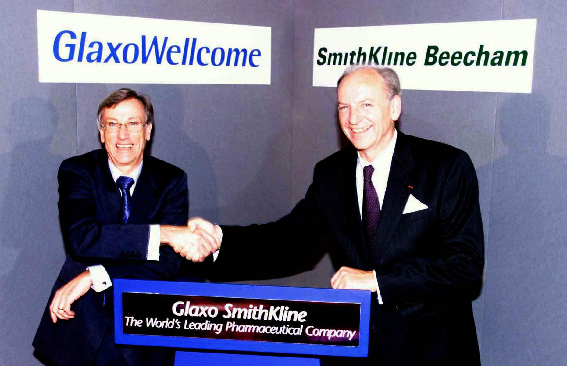 10. Glaxo Wellcome & SmithKline Beecham in 2000: $110.58 billion (£82.56bn)