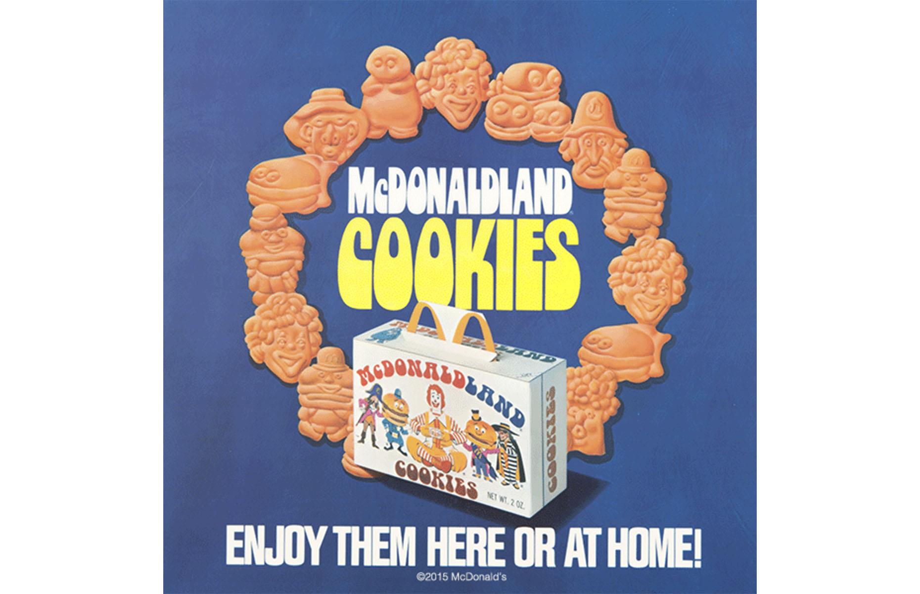 1970s: McDonaldland cookies 